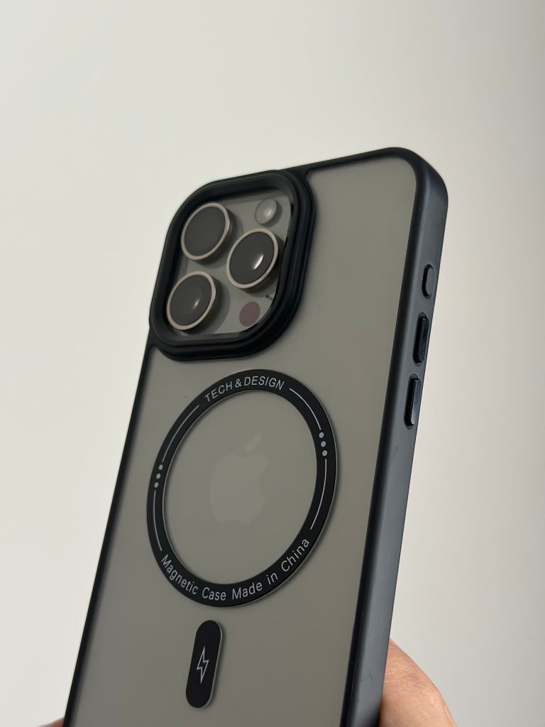 ✅قاب آیفون 12 پرو مکس مگ‌سیف و مگنتی |  برند TECH&DESIGN، ضد ضربه و سازگار با مگ‌سیف