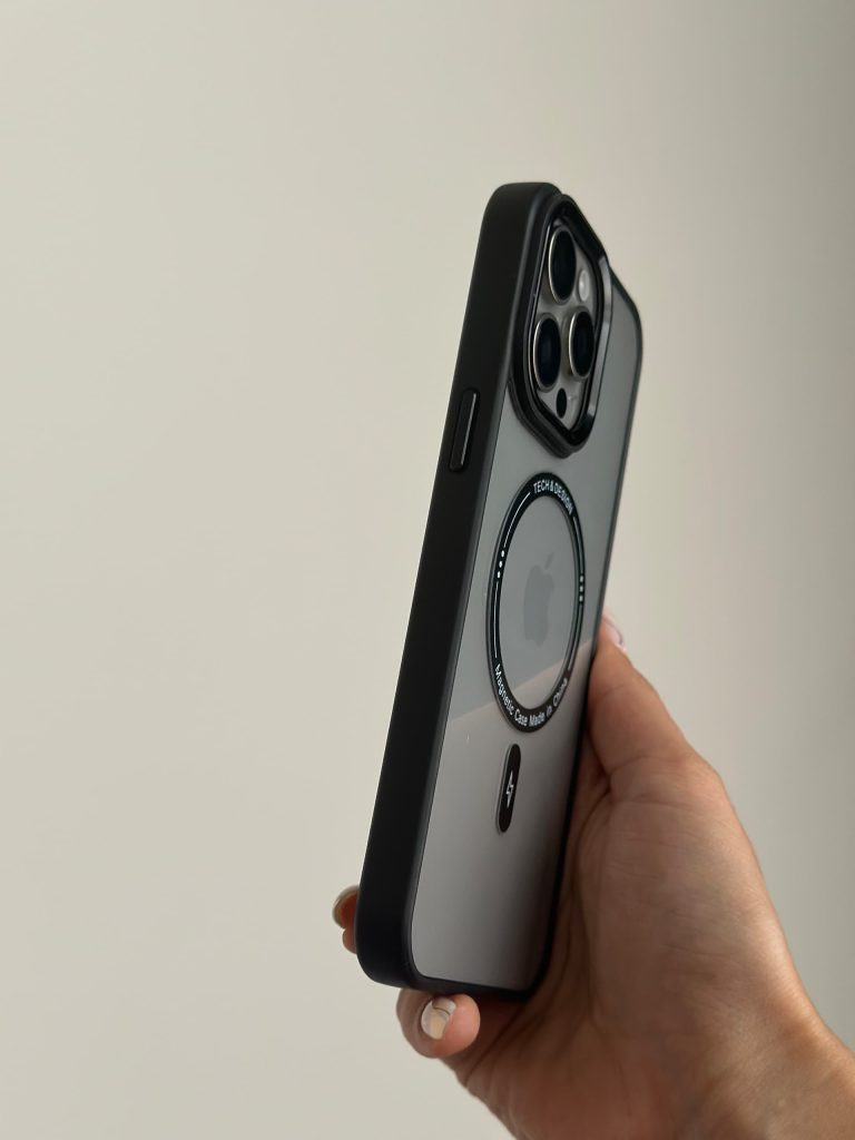 ✅قاب آیفون 12 پرو مکس مگ‌سیف و مگنتی |  برند TECH&DESIGN، ضد ضربه و سازگار با مگ‌سیف