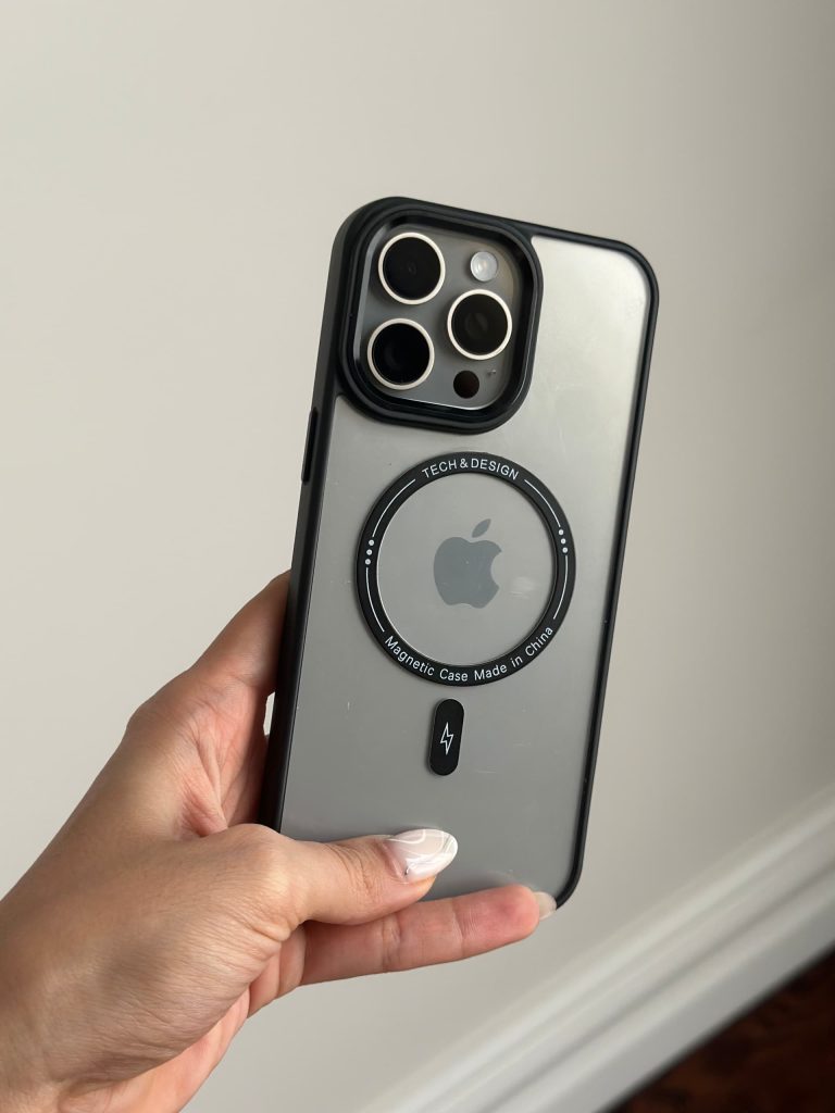 ✅قاب آیفون 12 پرو مکس مگ‌سیف و مگنتی |  برند TECH&DESIGN، ضد ضربه و سازگار با مگ‌سیف