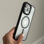 ✅قاب آیفون 12 پرو مکس مگ‌سیف و مگنتی |  برند TECH&DESIGN، ضد ضربه و سازگار با مگ‌سیف