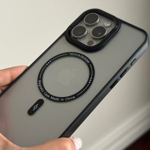 ✅قاب آیفون 12 پرو مکس مگ‌سیف و مگنتی |  برند TECH&DESIGN، ضد ضربه و سازگار با مگ‌سیف