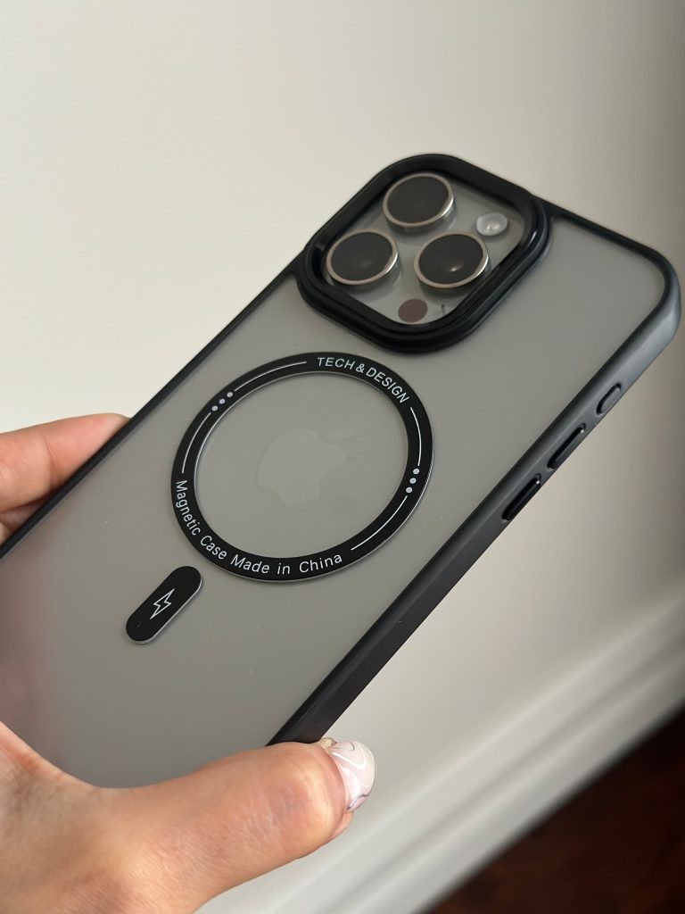 ✅قاب آیفون 12 پرو مکس مگ‌سیف و مگنتی |  برند TECH&DESIGN، ضد ضربه و سازگار با مگ‌سیف