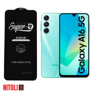 خرید گلس سوپر دی سامسونگ A16 5G | محافظ فول چسب MIETUBL ضد خش و تاچ دقیق