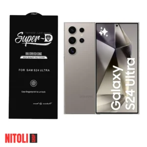 خرید گلس Super D برای Galaxy S24 Ultra | تضمین اصالت + کیت نصب کامل + ارسال سریع