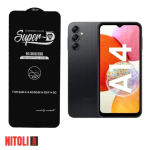 خرید گلس سامسونگ A14 مدل SuperD | کیت نصب کامل + تضمین اصالت + ارسال سریع