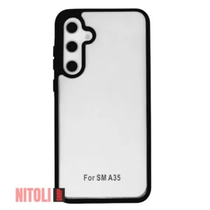 مقایسه 1 "قاب شفاف سامسونگ A35 با کیفیت بالا و مقاوم در برابر زرد شدگی در کنار محافظت در برابر خط و خش و ضربات. همین حالا از نیتُلی شاپ سفارش دهید!"