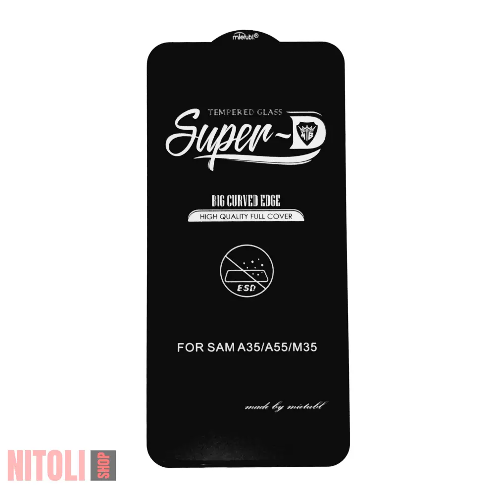 خرید گلس سامسونگ A35 5G مدل SuperD | کیت نصب کامل + تضمین اصالت + ارسال سریع