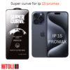 خرید گلس آیفون 15 پرومکس مدل super curve | کیت نصب کامل + تضمین اصالت + ارسال سریع