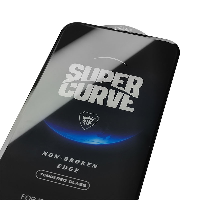 خرید گلس آیفون 15 پرومکس مدل super curve | کیت نصب کامل + تضمین اصالت + ارسال سریع