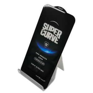 خرید گلس آیفون 15 پرومکس مدل super curve | کیت نصب کامل + تضمین اصالت + ارسال سریع