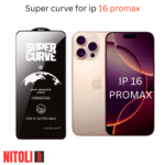 خرید گلس آیفون 16 پرومکس مدل super curve | کیت نصب کامل + تضمین اصالت + ارسال سریع